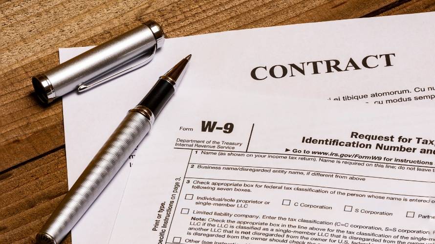 Special Conditions for Filing Form W-9 in Different States